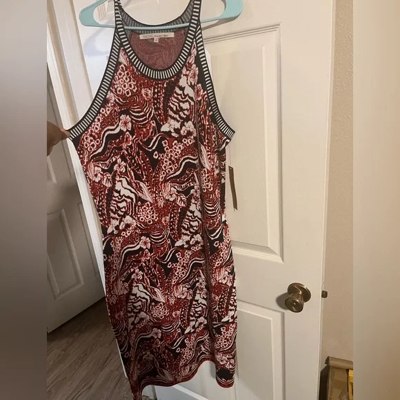 Rachel Roy Curvy Collection Red Sweater Dress Sz 2X - Picture 5 of 12